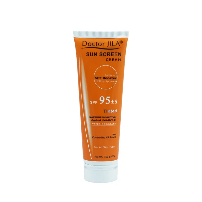کرم ضدآفتاب دکتر ژیلا مدل Invisible با SPF95، حجم 50میلیلیتر