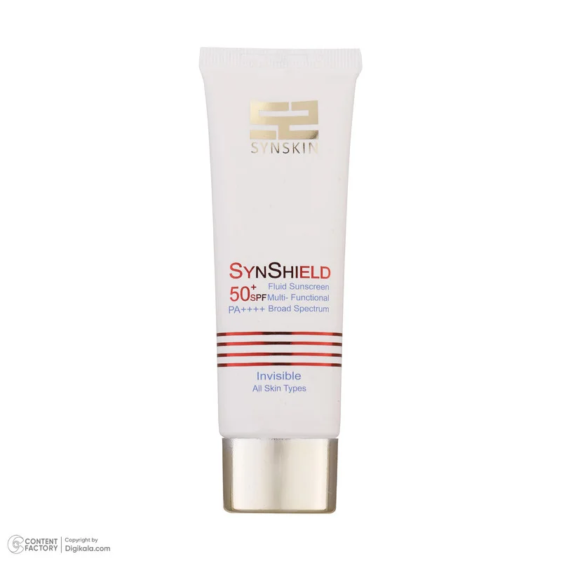 فلوئید ضدآفتاب بیرنگ ساین اسکین SPF50 سری Invisible مناسب انواع پوست، حجم 50 میلیلیتر