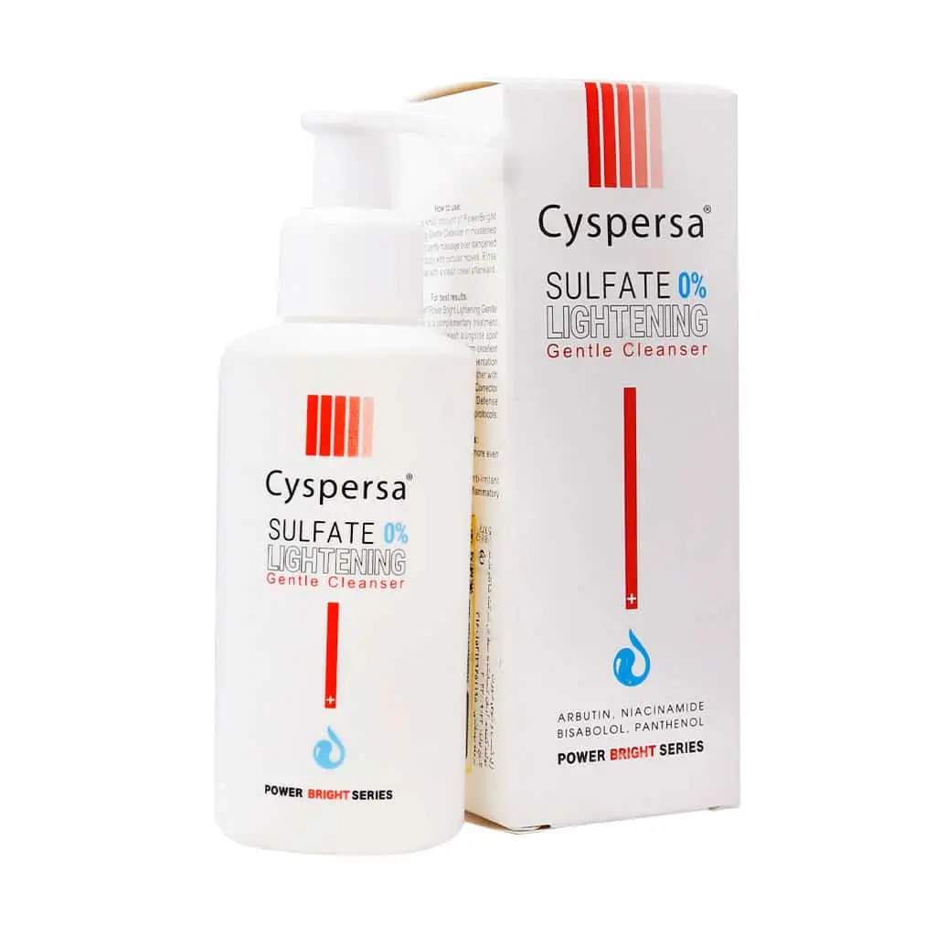 ژل شستشوی ضد لک سیسپرسا (Cyspersa Lightening Gentle Cleanser) – 150 میل