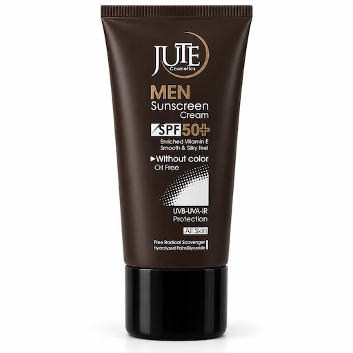 کرم ضد آفتاب ژوت مدل آقایان بی رنگ با SPF 50 مناسب انواع پوست حجم 40 میلی لیتر
