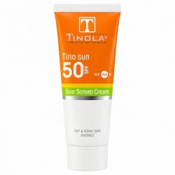  کرم ضد آفتاب تینولا مدل بی رنگ با SPF 50 مناسب پوست چرب حجم 40 میلی لیتر