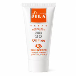  کرم ضد آفتاب دکتر ژیلا مدل بی رنگ با SPF 30 مناسب انواع پوست وزن 30 گرم