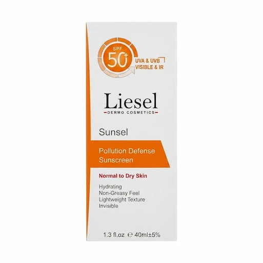 کرم ضد آفتاب لایسل مدل بی رنگ با SPF 50 مناسب پوست خشک و نرمال حجم 40 میلی لیتر - تصویر 2