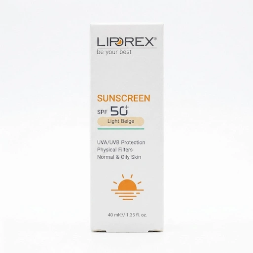 کرم ضد آفتاب لیپورکس مدل رنگی بژ روشن با SPF 50 مناسب پوست نرمال و چرب حجم 40 میلی لیتر - تصویر 2