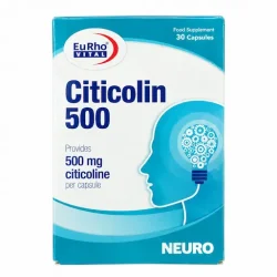 کپسول سیتی کولین 500 میلی گرم یوروویتال 30 عدد
